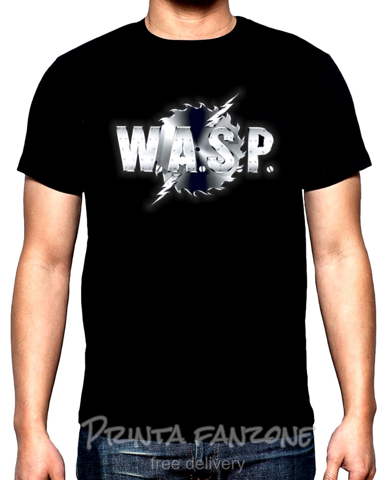 T-SHIRTS W.A.S.P., men's  t-shirt, 100% cotton, S to 5XL